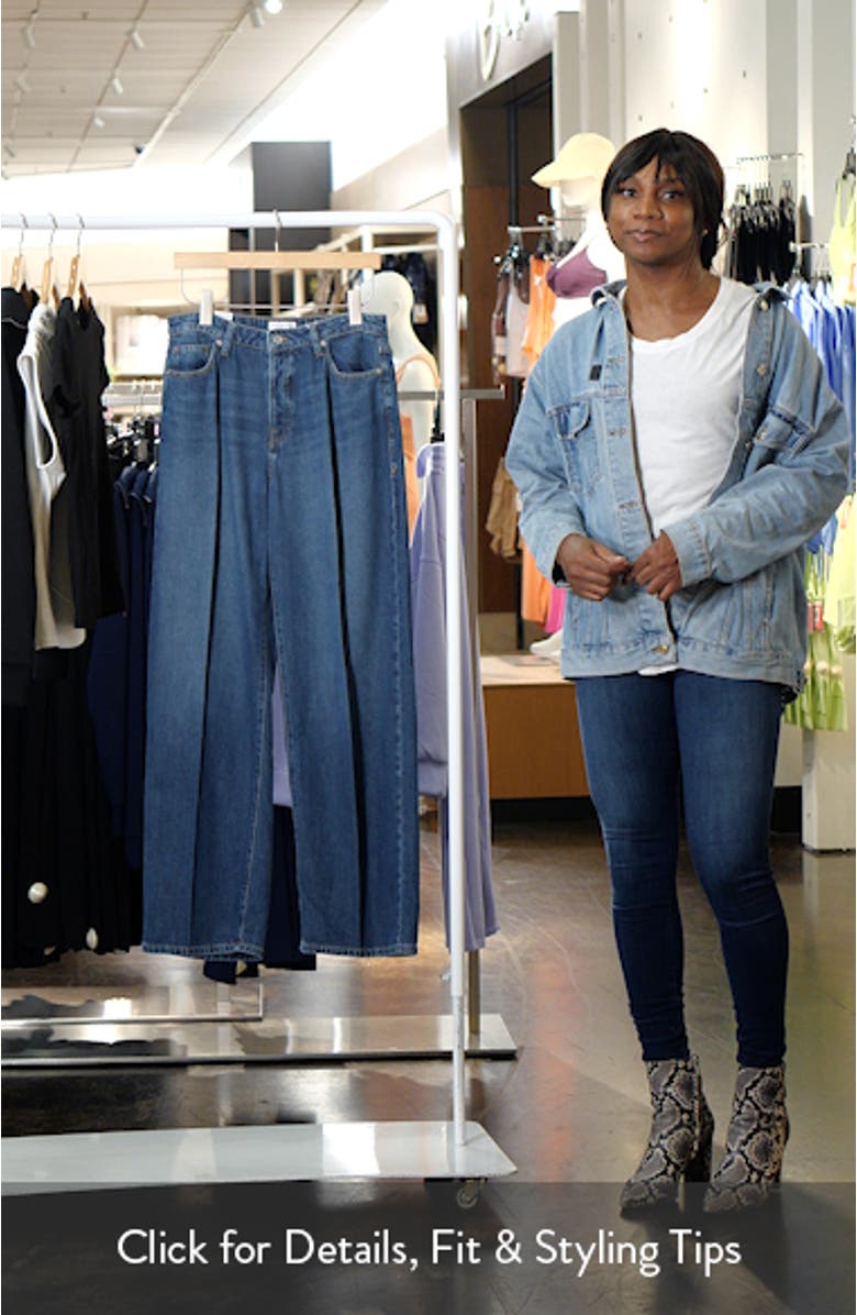Weightless Wide Leg Jeans, sales video thumbnail