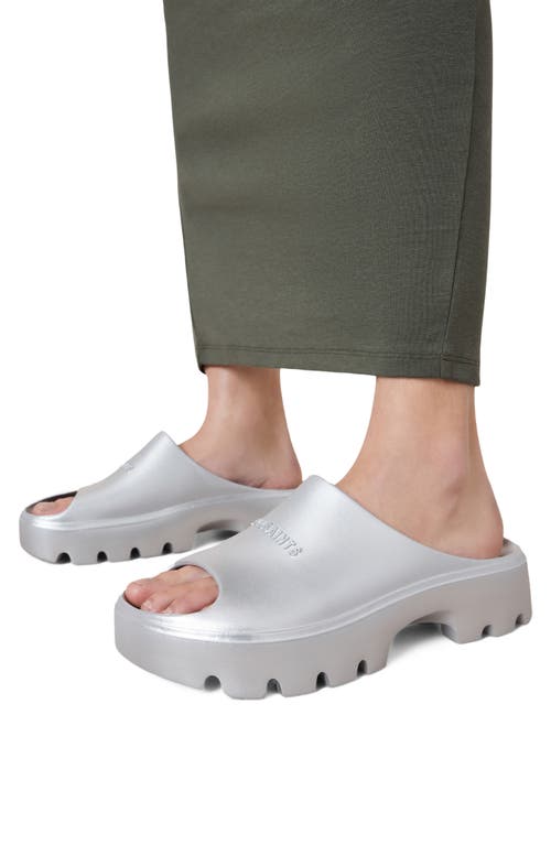 ALLSAINTS ALLSAINTS ECLIPSE PLATFORM SLIDE SANDAL 