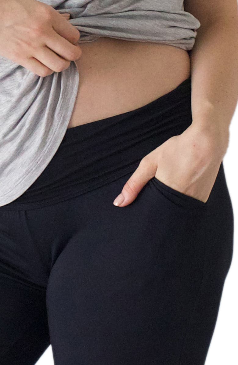 Kindred Bravely Maternity/Postpartum Crop Lounge Pants, Alternate, color, 