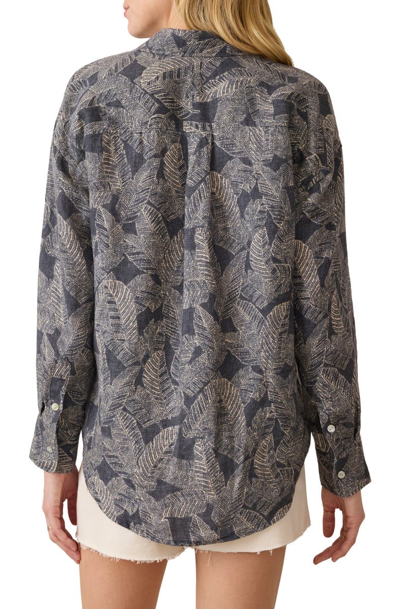 Faherty Palma Linen Shirt, Alternate, color, 