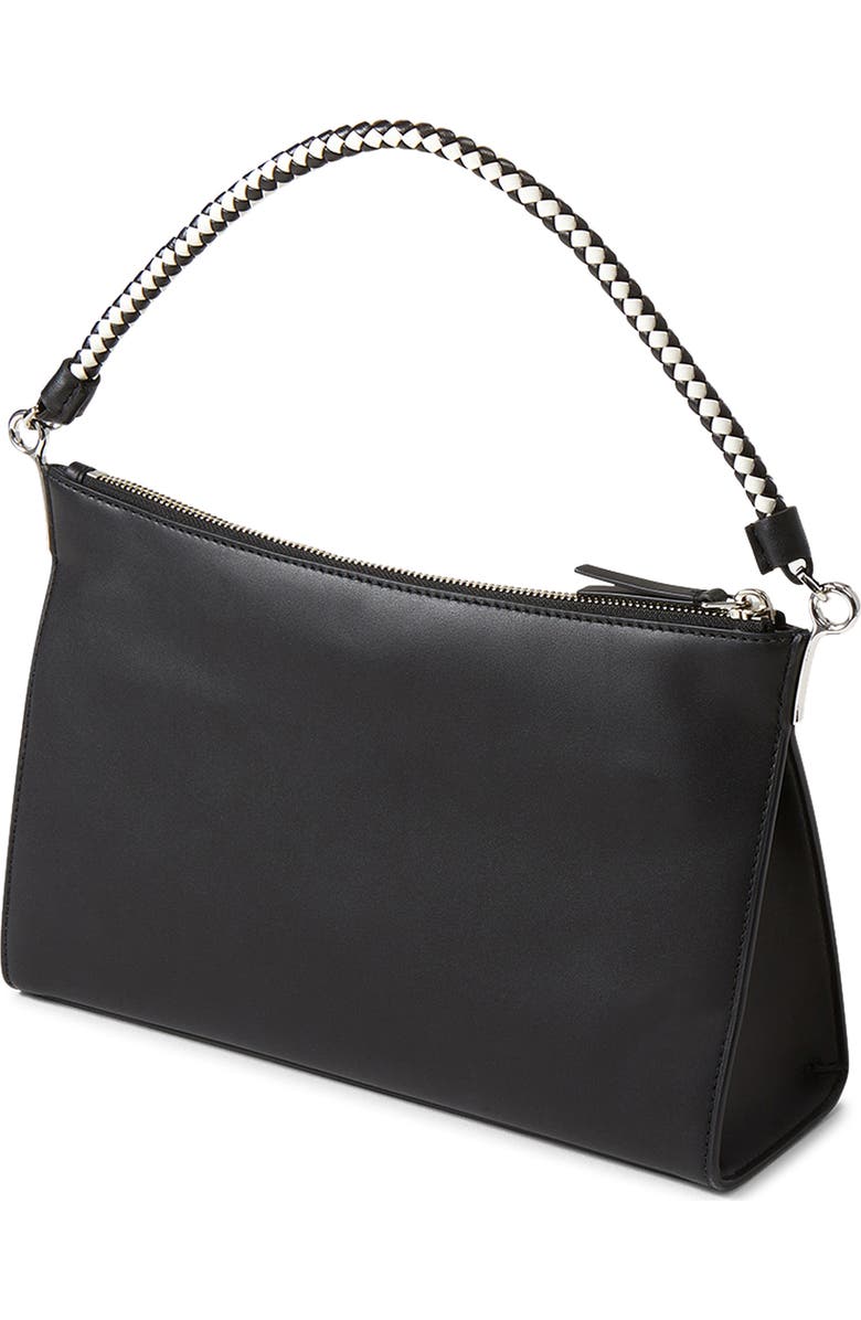 Veronica Beard Small Vida Shoulder Bag, Alternate, color, Black
