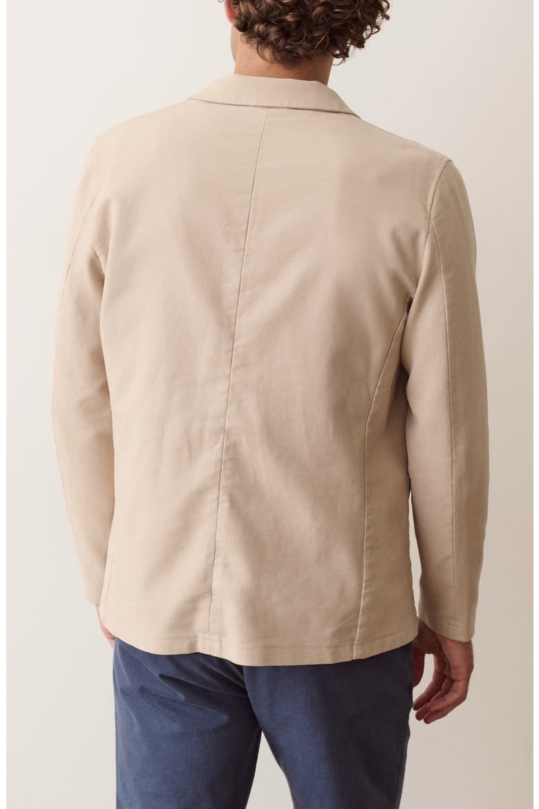 Flex Terry Blazer, Alternate, color, DARK KHAKI