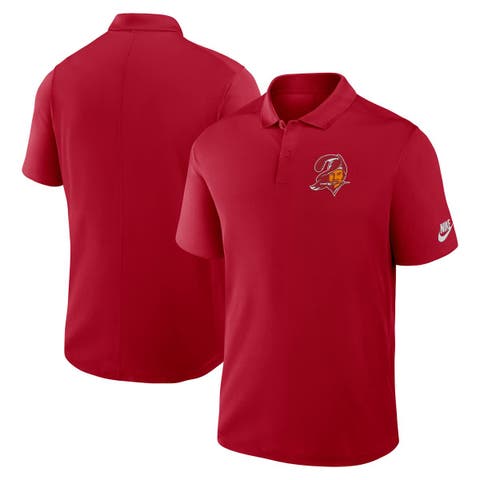 Men's Nike Red Tampa Bay Buccaneers Rewind Victory Performance Polo