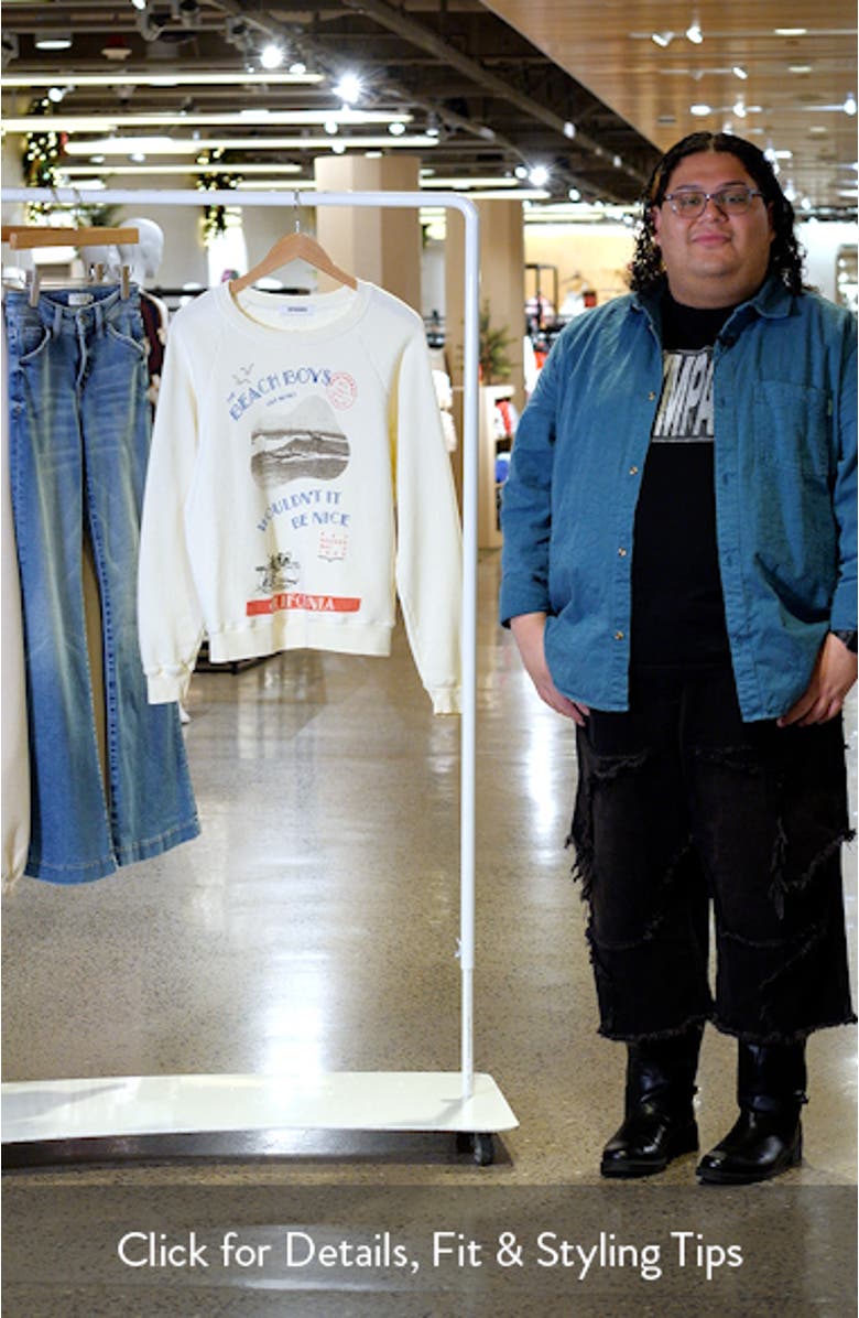 The Beach Boys Graphic Sweatshirt, sales video thumbnail