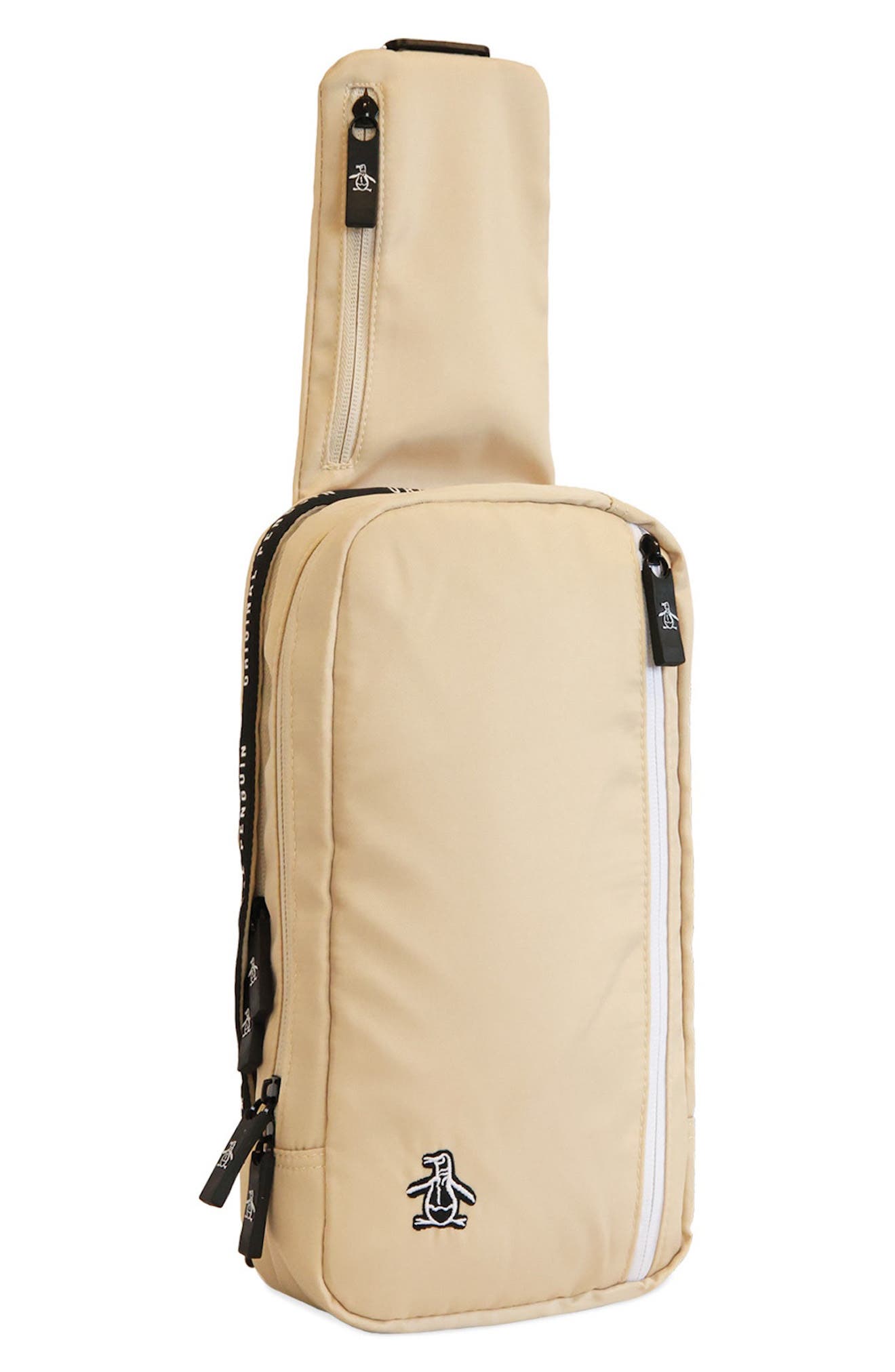 Original Penguin Pete Sling Bag, Alternate, color, Oatmeal Travertine