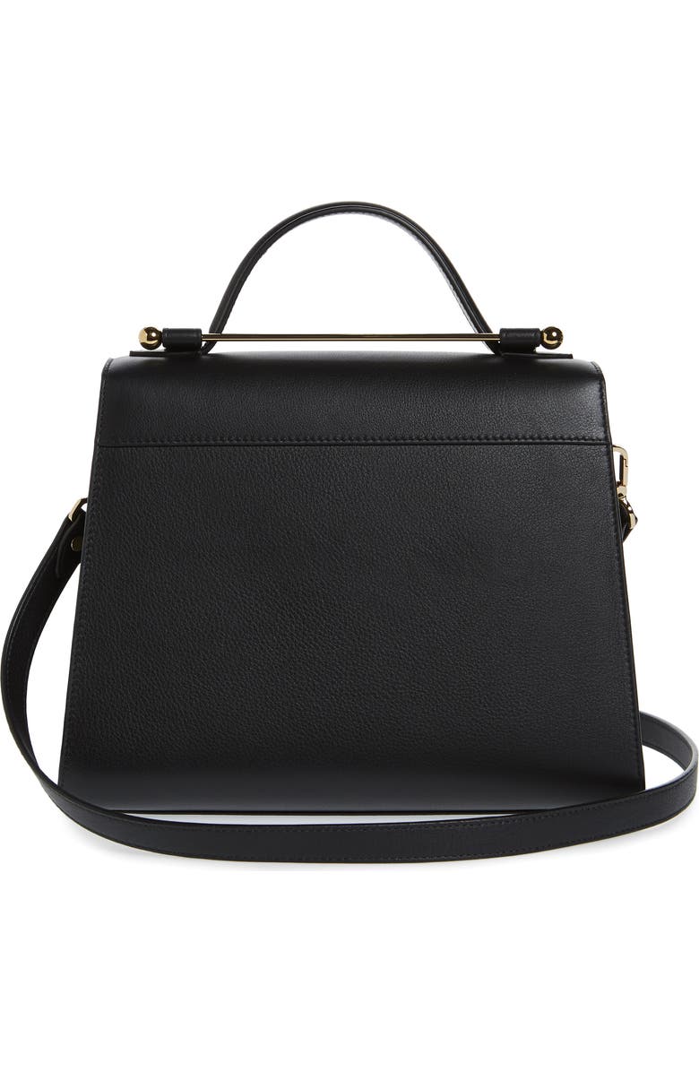 Strathberry Midi Allegro Calfskin Leather Satchel, Alternate, color,