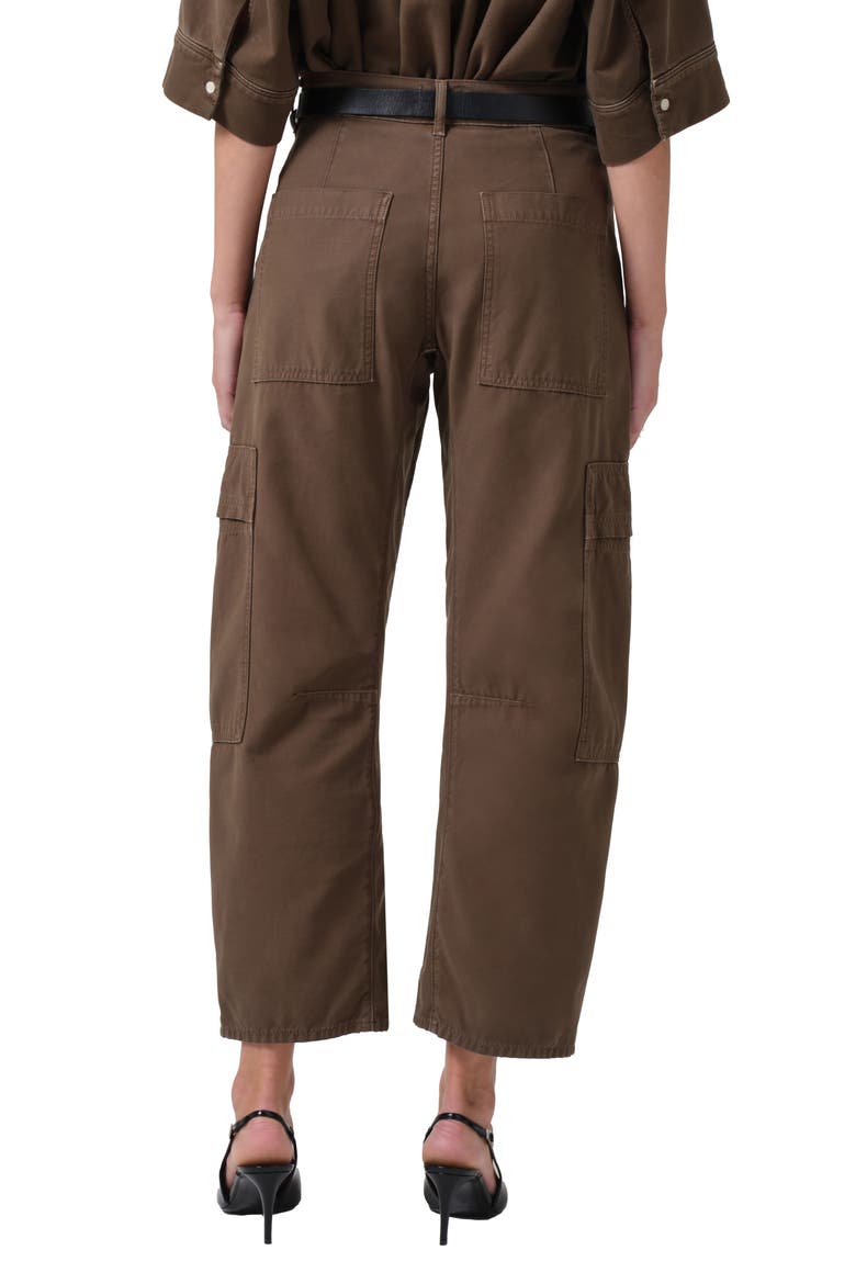 Marcelle Low Rise Barrel Cargo Pants, Alternate, color, COSTES