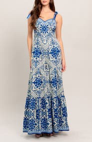 FLYING TOMATO Print Wide Leg Jumpsuit