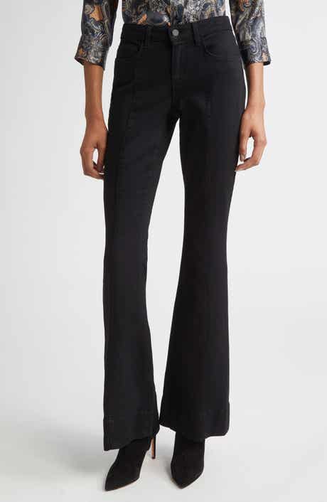 L'AGENCE Lenora Front Seam Flare Leg Jeans