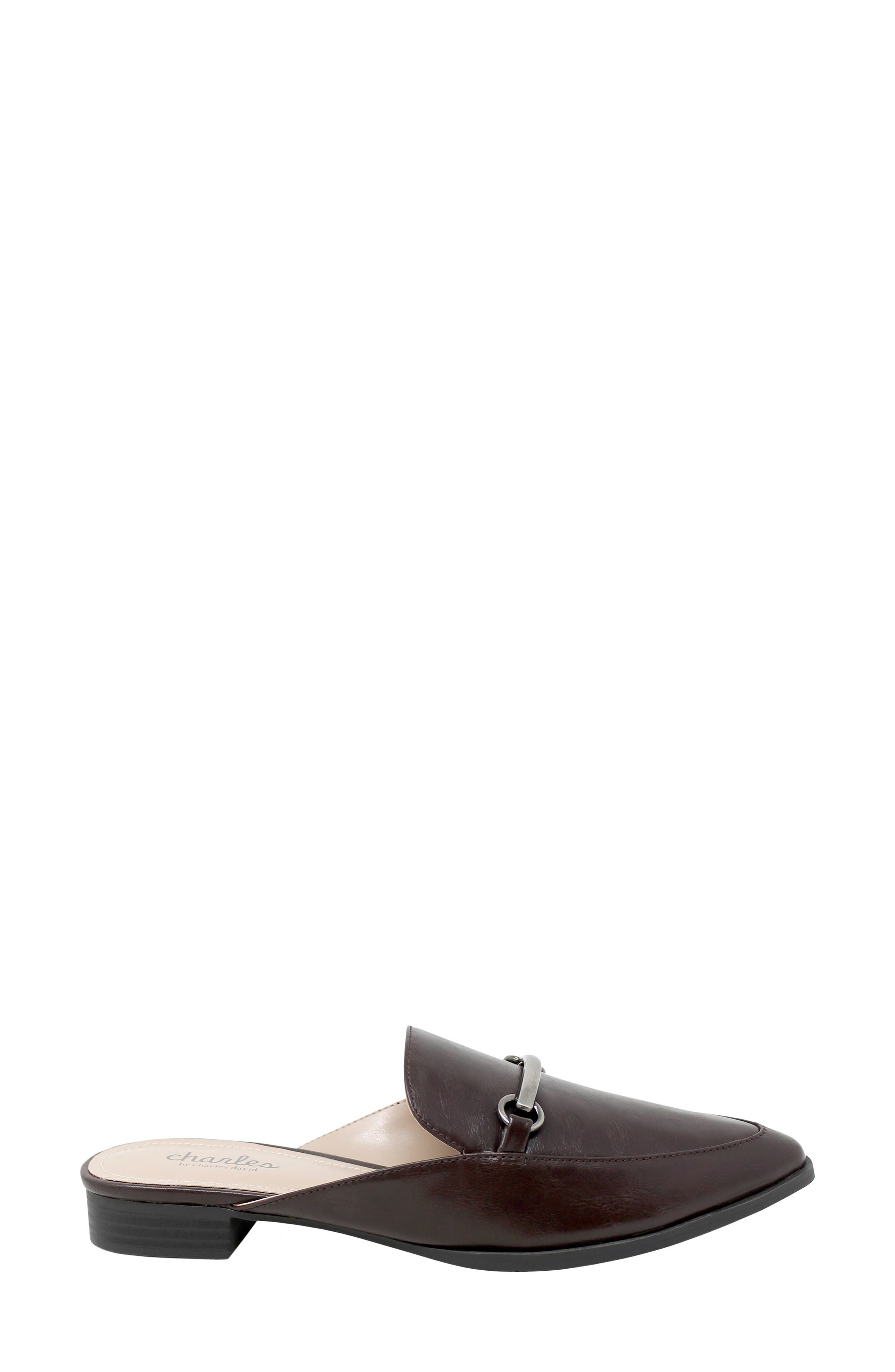 Charles David Executive Bit Mule, Alternate, color, MOCHA BROWN