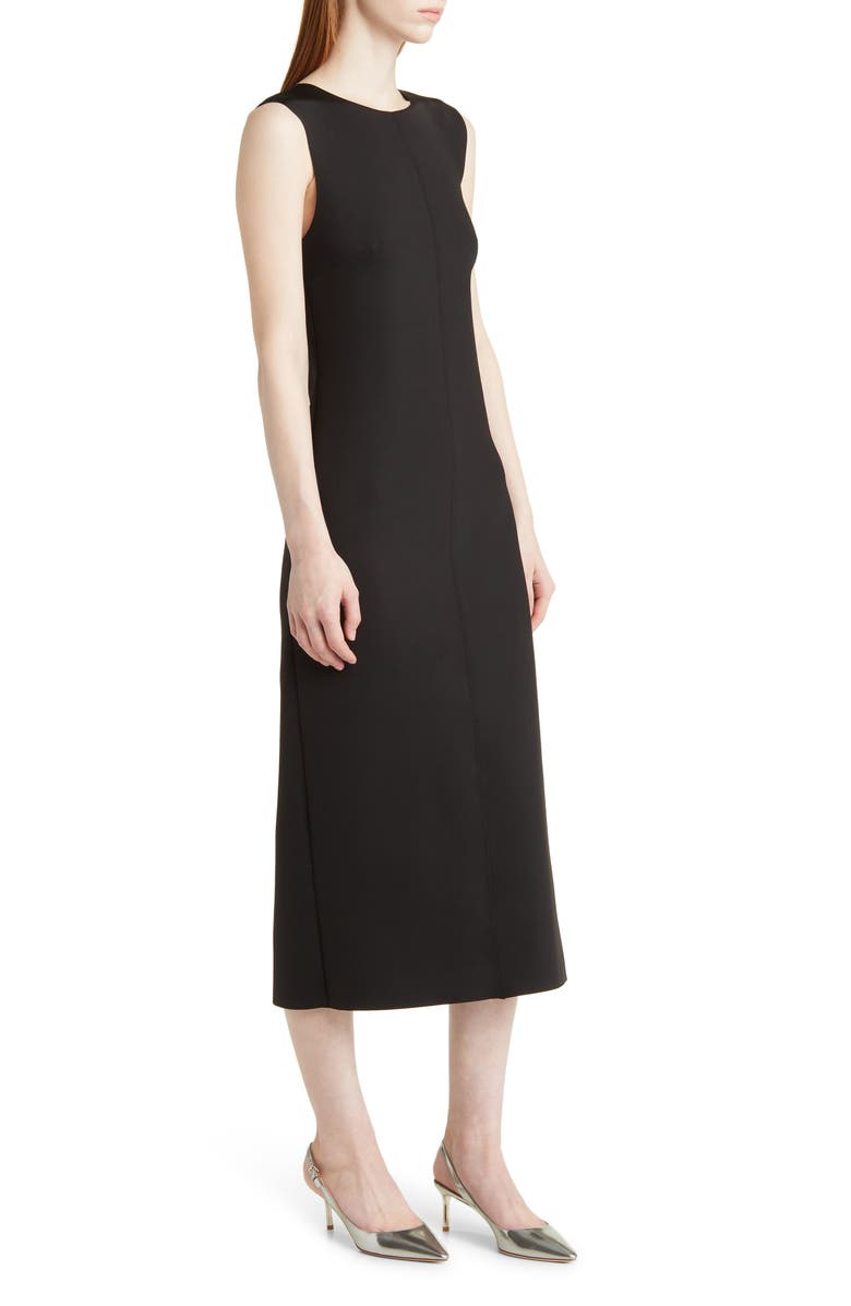 Nordstrom Sleeveless Sculpted Scuba Knit Dress, Alternate, color, 