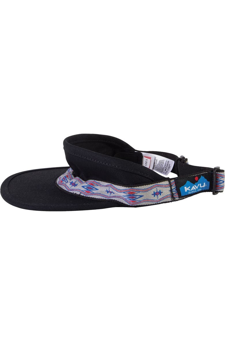 KAVU Organic Strapvisor, Alternate, color, Jet Black