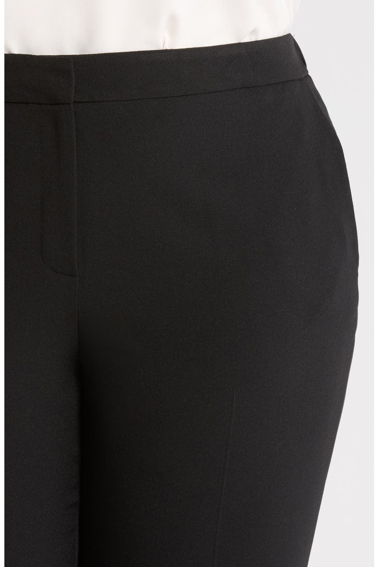 Elastic Back Pants, Alternate, color, BLACK