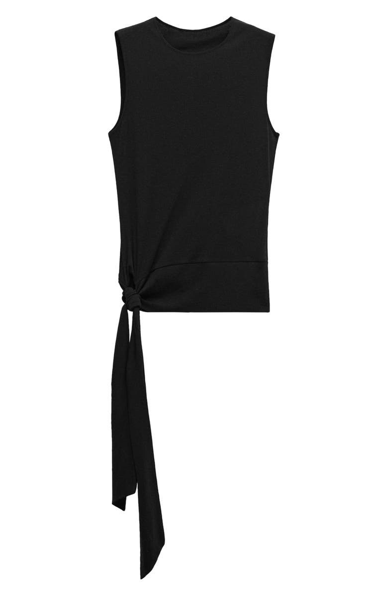 MANGO Knot Detail Sleeveless Top, Main, color, 