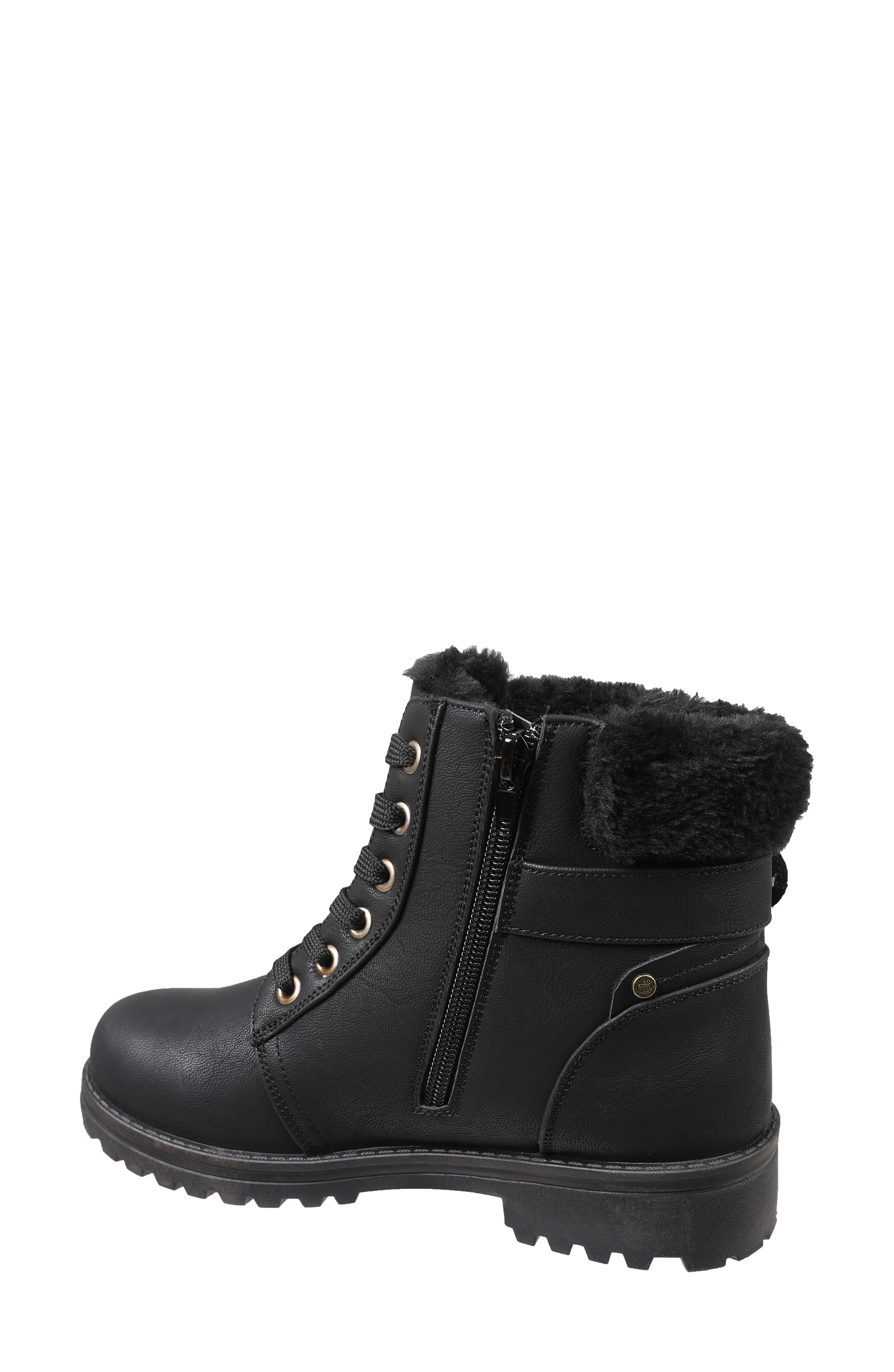 LAMO Kit Faux Fur Lug Boot, Alternate, color, 