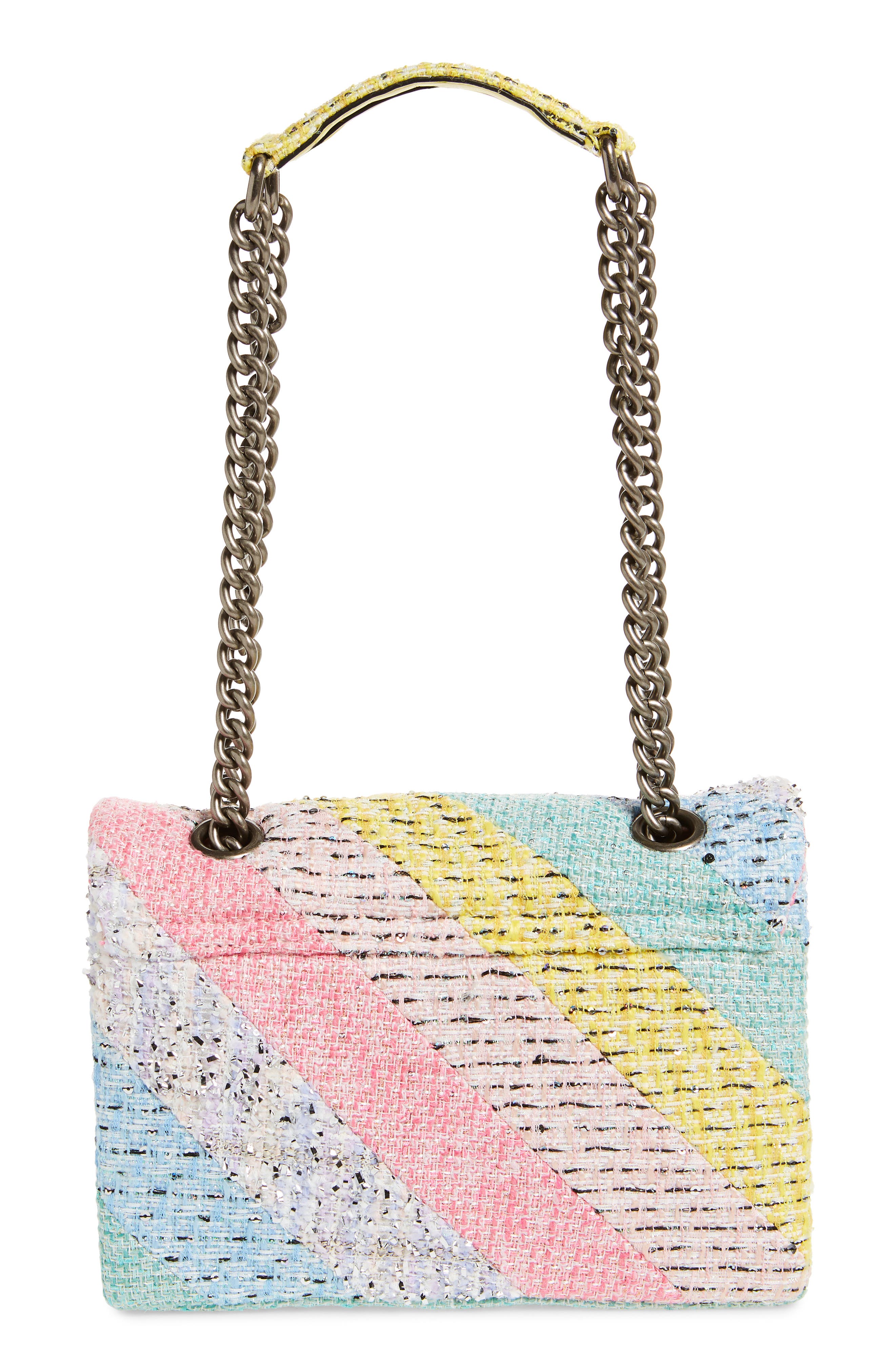 Kurt Geiger London Brixton Tweed Lock Shoulder Bag | Nordstromrack
