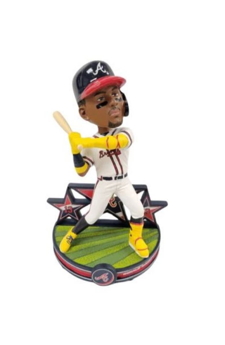 FOCO Ronald Acuna Jr. (Atlanta Braves) MLB Superstar Series Bobblehead FOCO, Main, color, Multi-Color