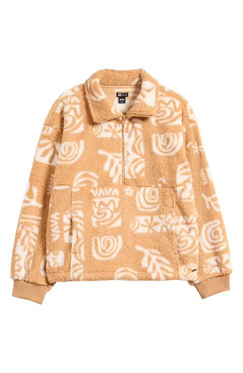 BILLABONG BILLABONG TIME OFF FLEECE HALF ZIP PULLOVER 