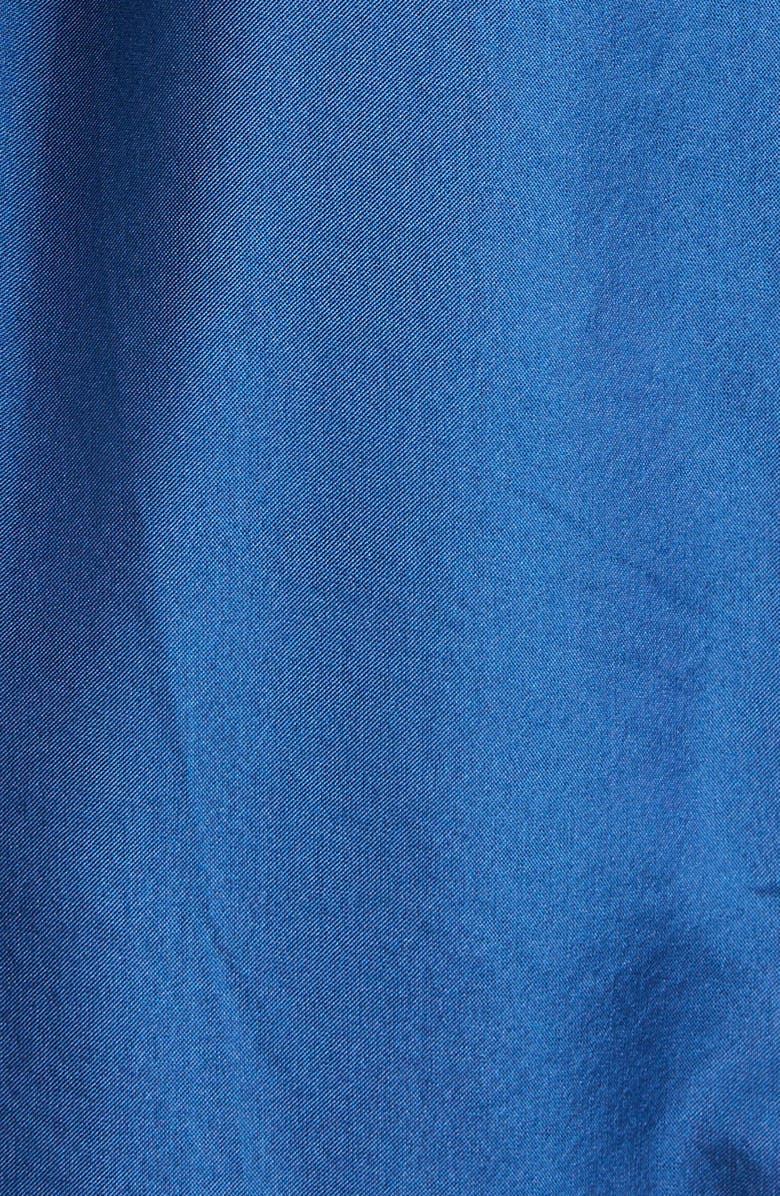 Zimmermann Aster Gathered Bead Silk Maxi Dress, Alternate, color, Dark Cobalt