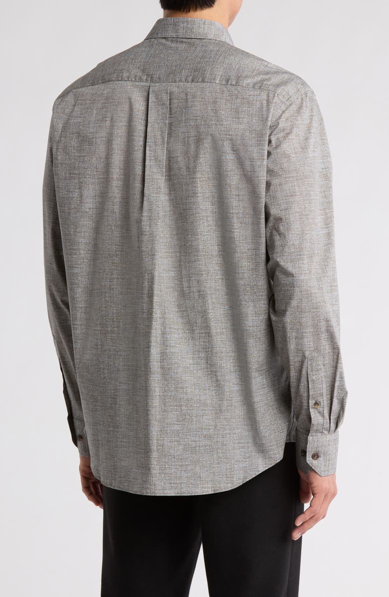 Bugatchi Julian Long Sleeve Woven Shirt, Alternate, color,