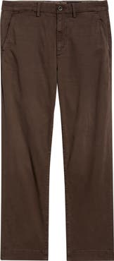 AG Archie Relaxed Straight Leg Stretch Sateen Pants