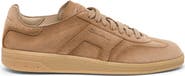 Santoni Women's Leather and Suede DBS Oly Sneaker