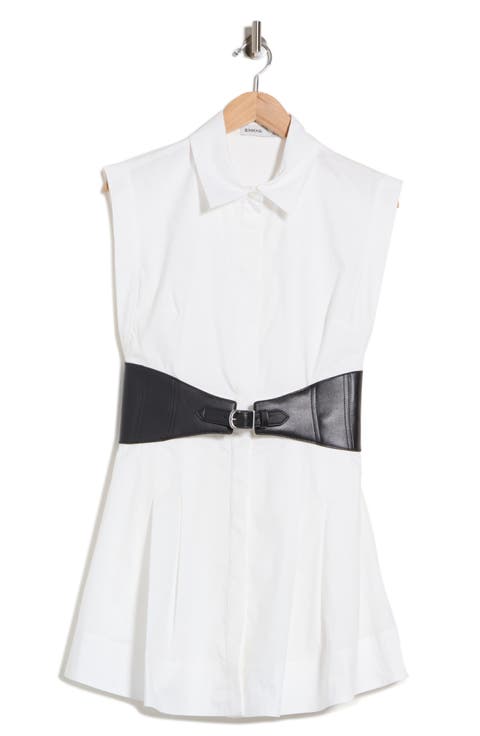 Adler Belted Shirtdress