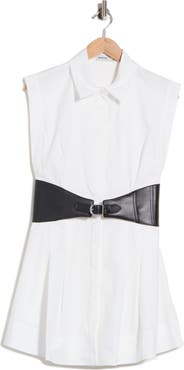 Simkhai Adler Belted Shirtdress