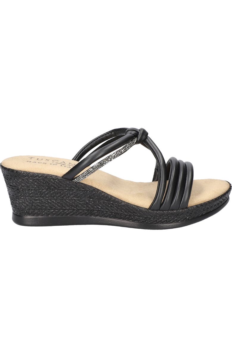TUSCANY by Easy Street<sup>®</sup> Elvera Wedge Sandal, Alternate, color,