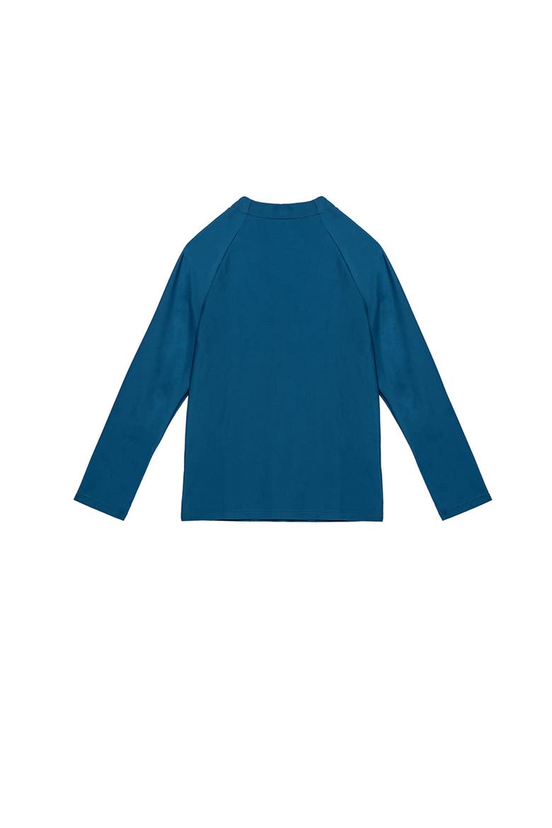Beach Scout Long Sleeve Swim Shirt, Alternate, color, Denim