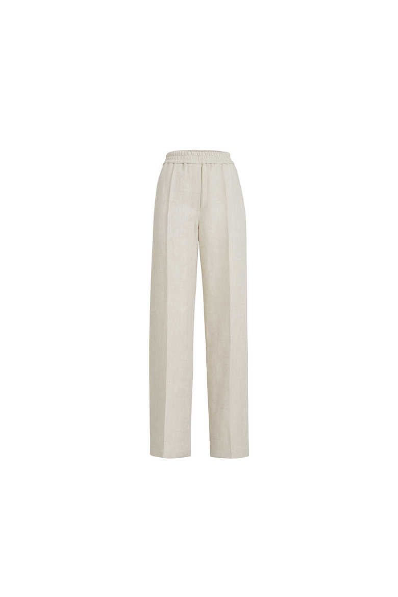 Loose Track trousers, Alternate, color, Beige