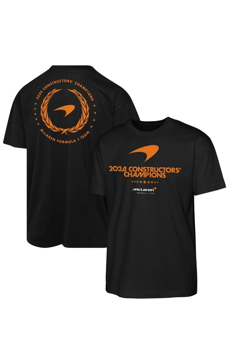 Outerstuff Men's Black McLaren F1 Team 2024 Constructors' Cup Champion T-Shirt, Main, color, 