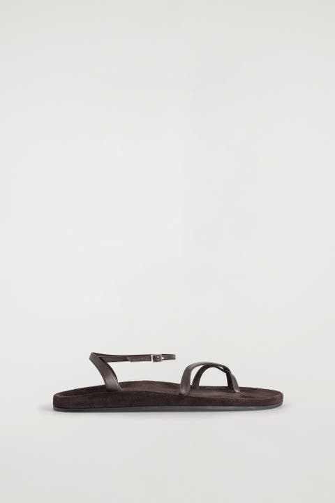 Minimal Leather Sandals