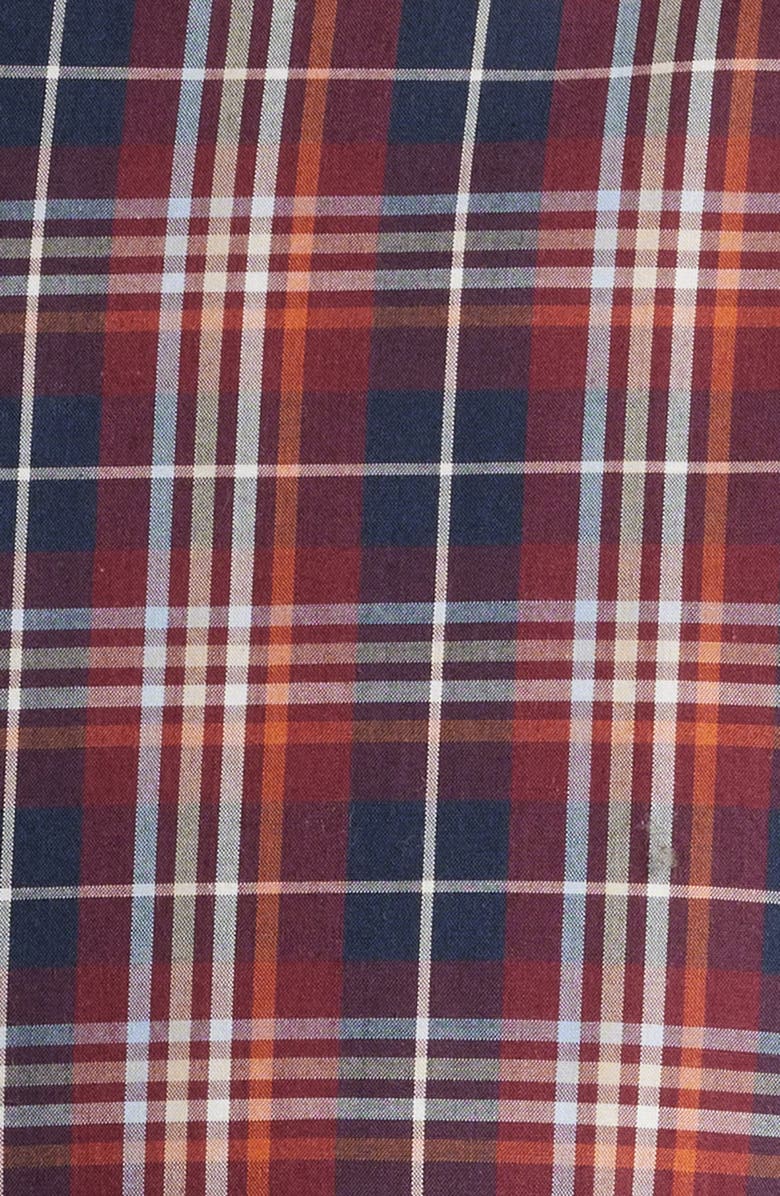 Scott Barber Collegiate Plaid Regular Fit Button-Up Shirt, Alternate, color,