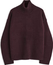 COS Funnel Neck Cashmere Sweater