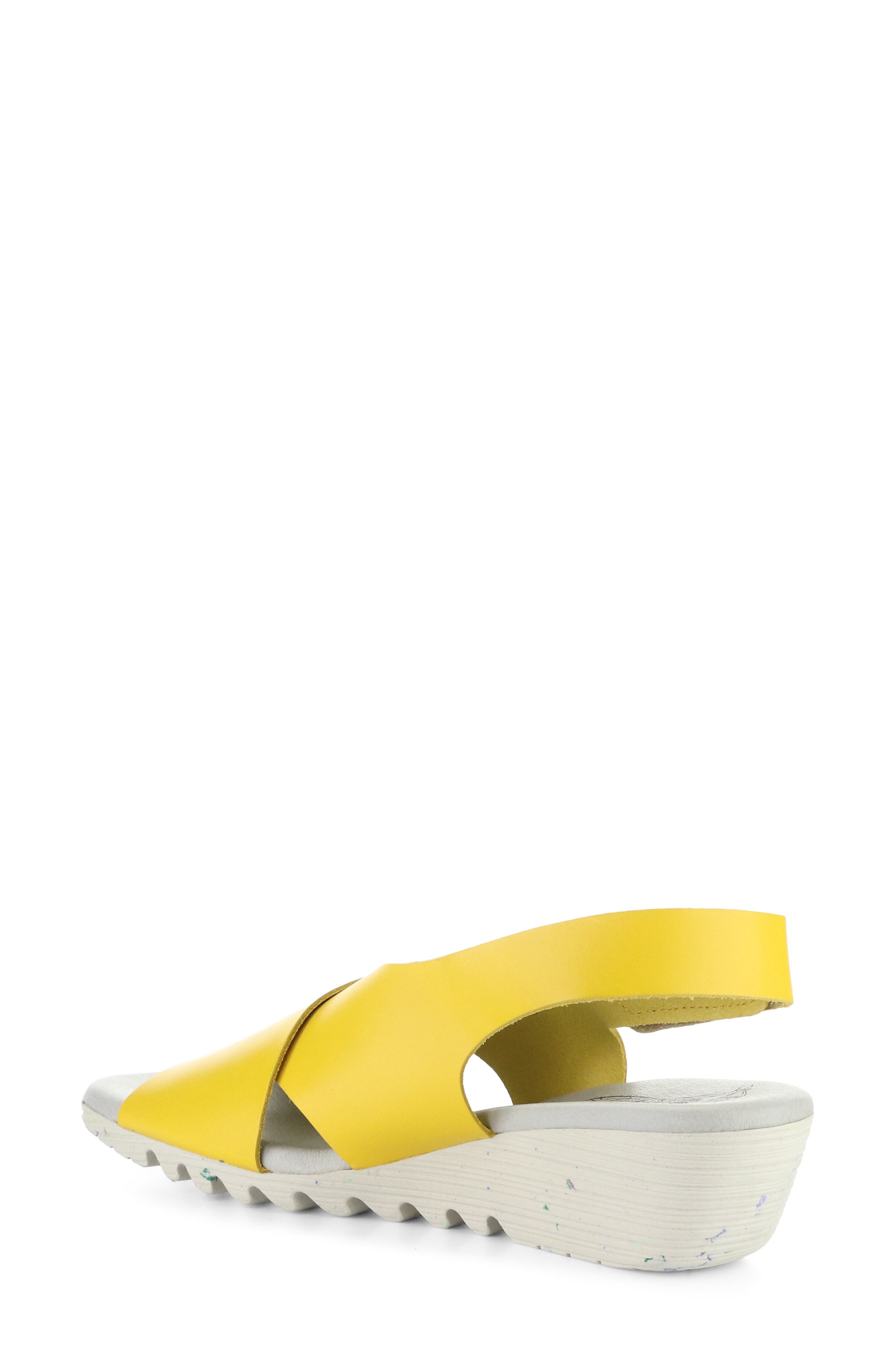 Orfy Slingback Wedge Sandal, Alternate, color, YELLOW
