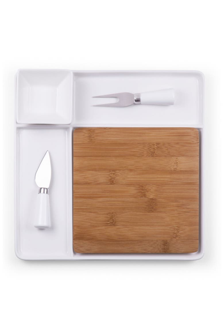 Peninsula Cutting Board & Serving Tray, Alternate, color, BROWN