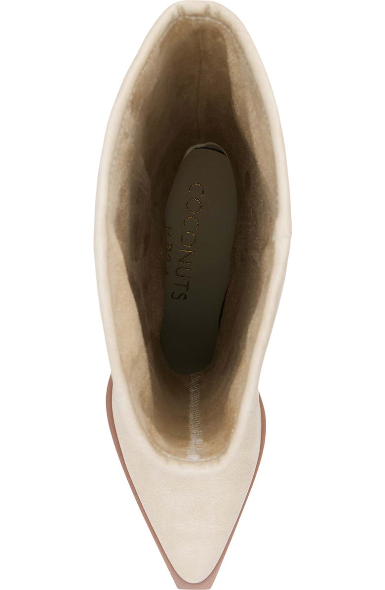 Coconuts by Matisse Walker Foldover Shaft Knee High Boot, Alternate, color, Natural