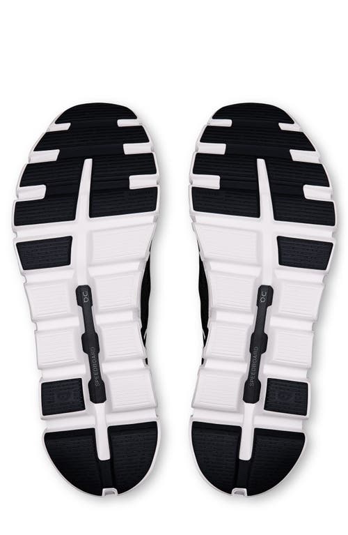 On Cloud 6 Running Sneaker In Black/white