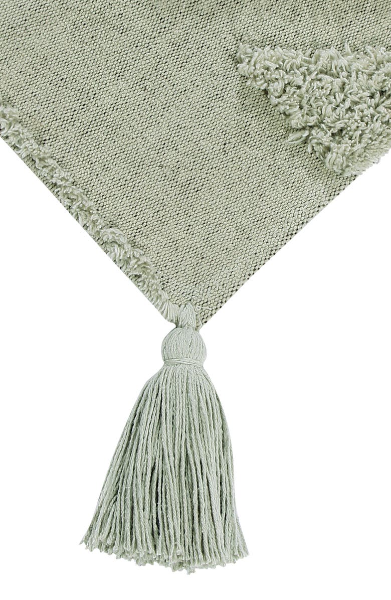 Lorena Canals Tribu Washable Cotton Blend Rug, Alternate, color, Olive