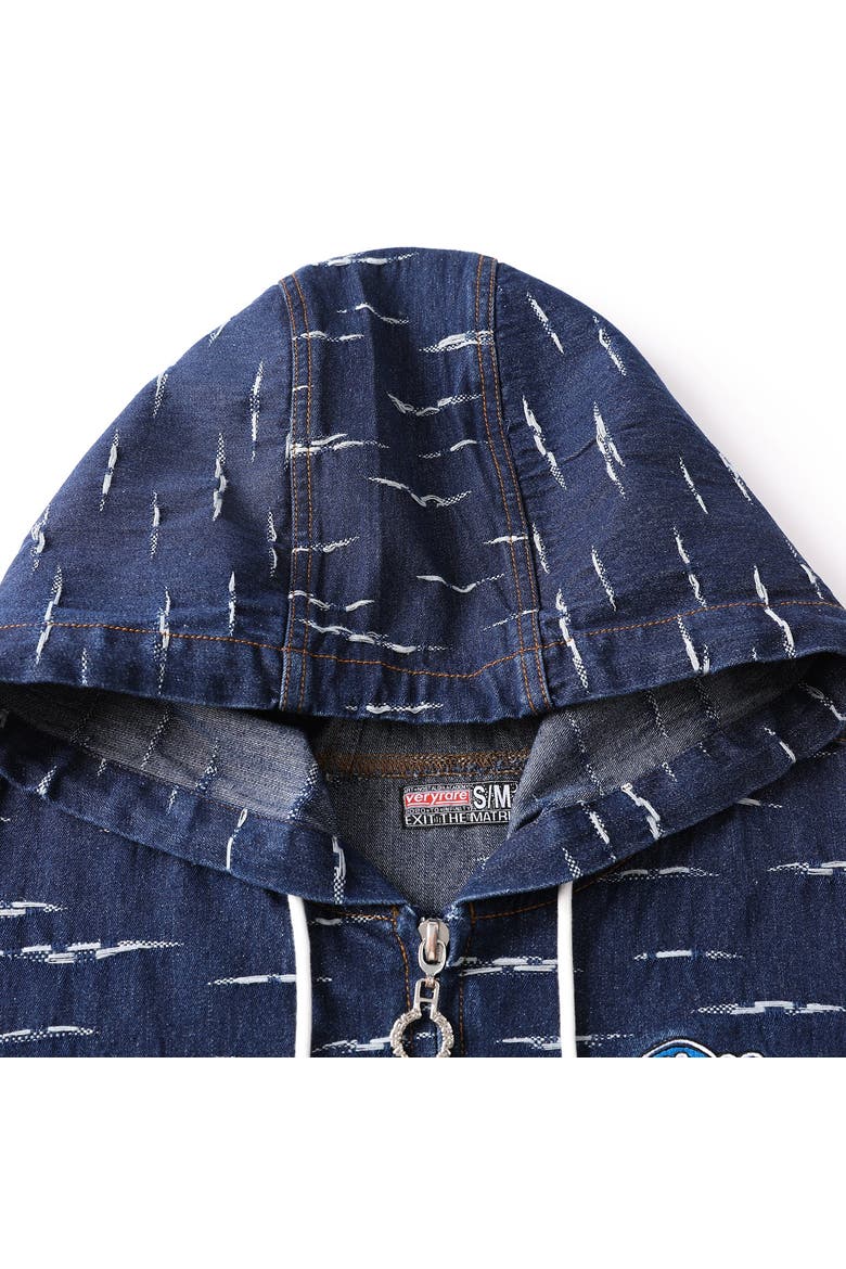 Kaketsugi Hoodie, Alternate, color, Blue