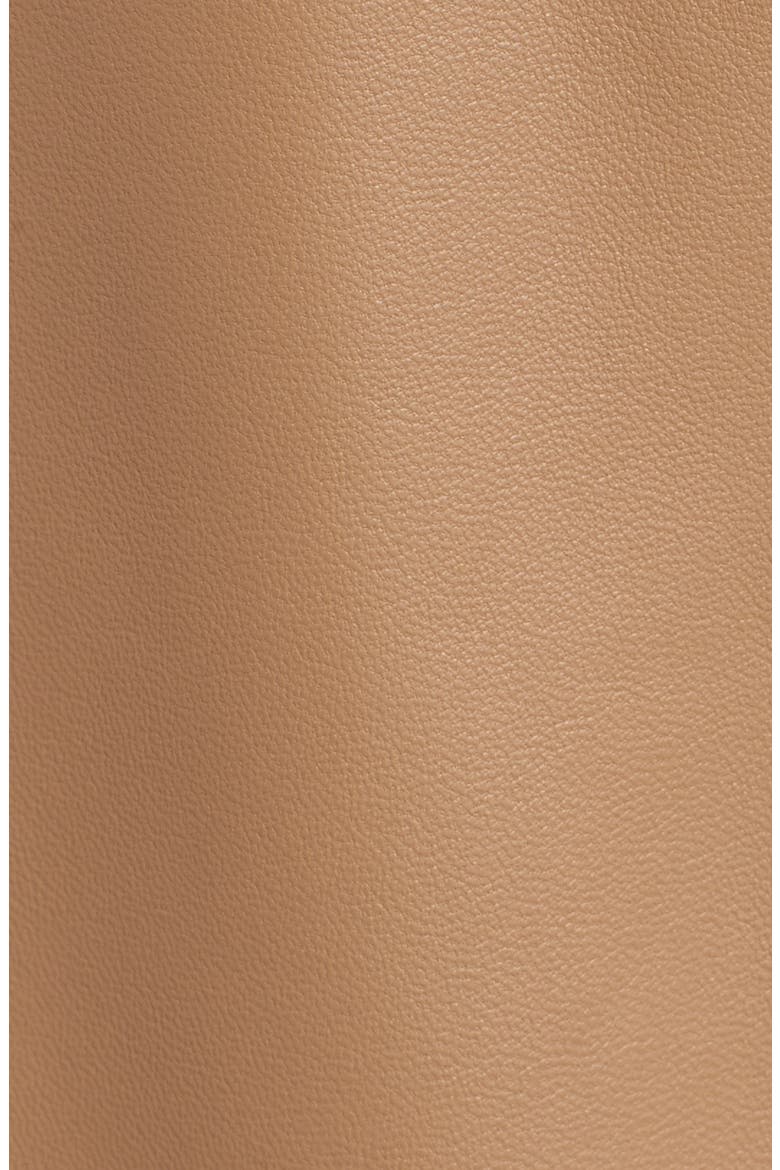 Seplea Colorblock Leather Skirt, Alternate, color, WARM CLAY FANTASY