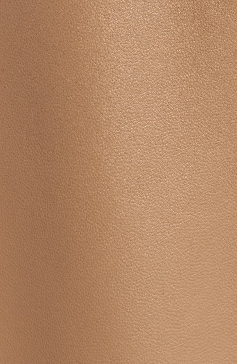 BOSS Seplea Colorblock Leather Skirt, Alternate, color, 