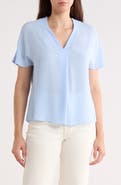 ELIE ELIE TAHARI V-Neck Short Sleeve Top