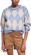 MANGO TEEN Argyle Sweater