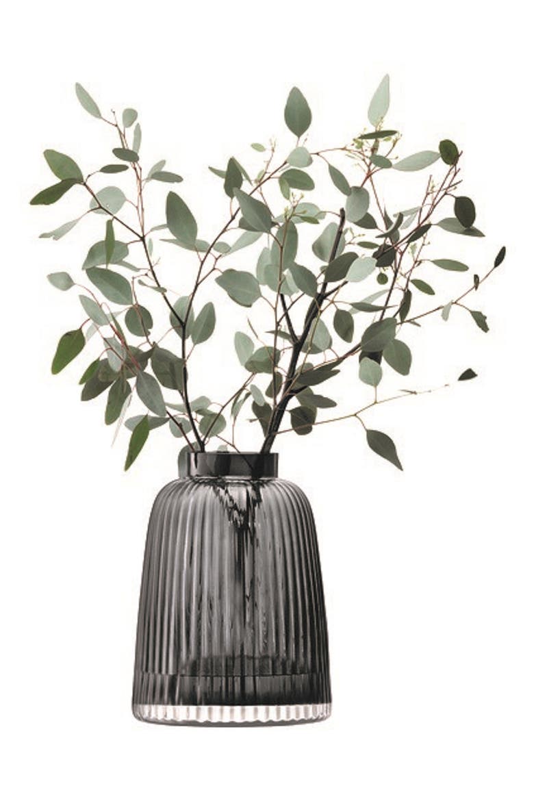 Pleat Vase, Main, color, GREY