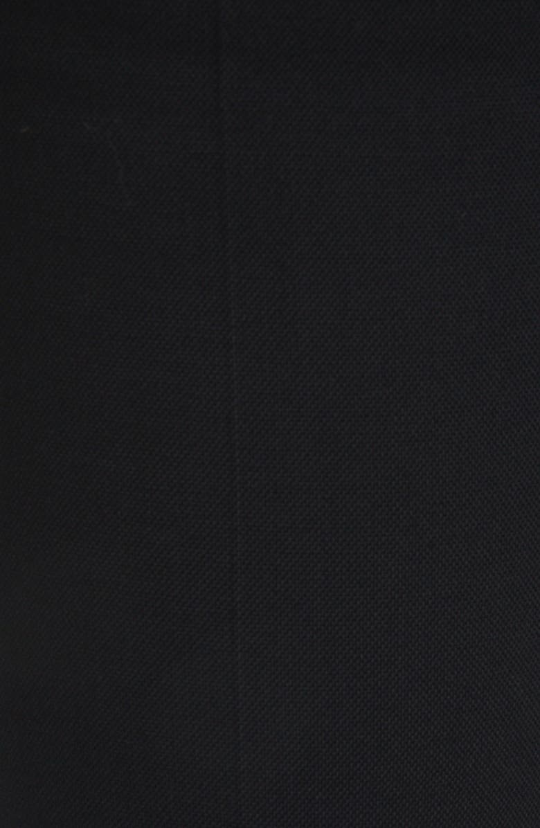 Chloé Straight Leg Stretch Wool Ankle Pants, Alternate, color,