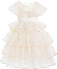 Tulleen Elka Tiered Lace Dress
