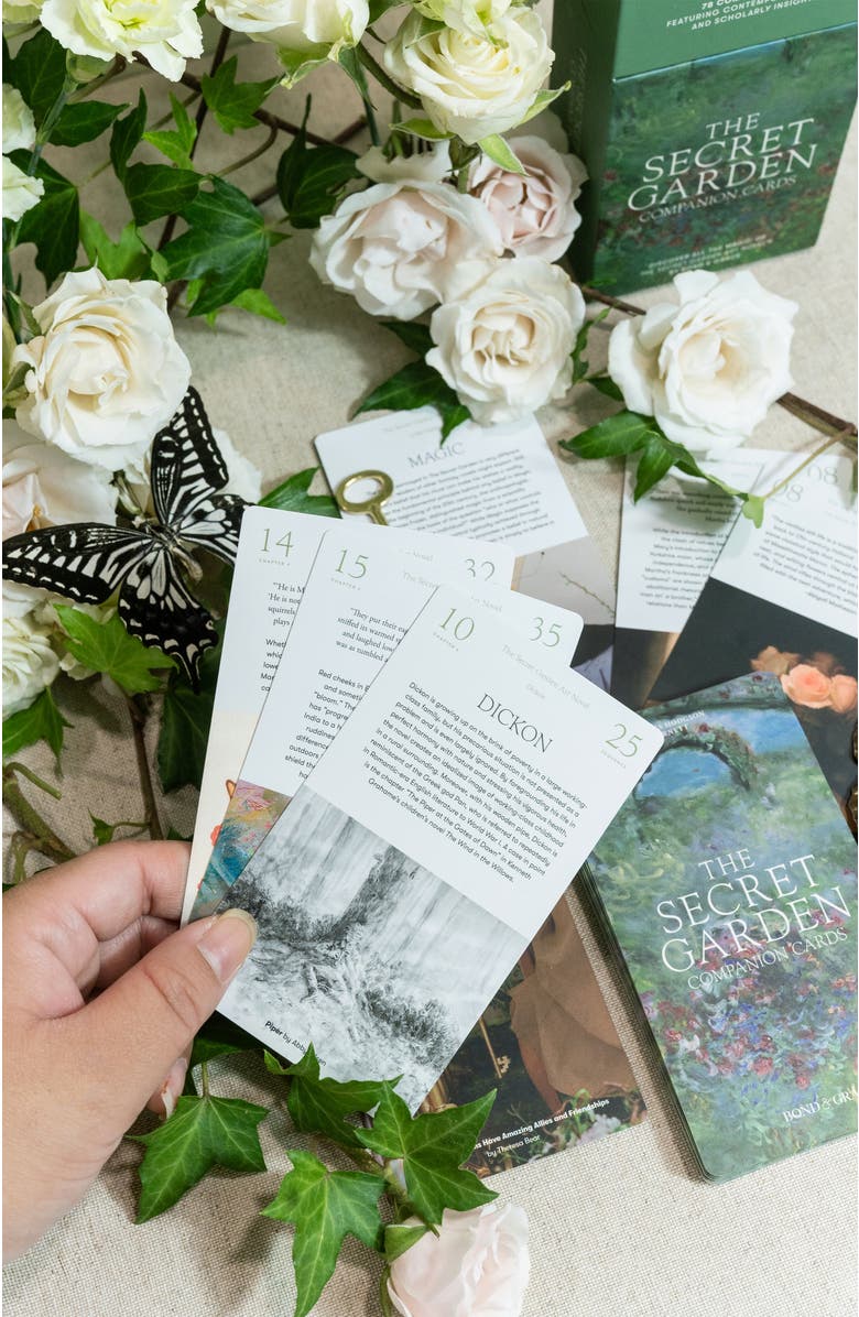 Bond & Grace The Secret Garden Companion Cards, Alternate, color, Green