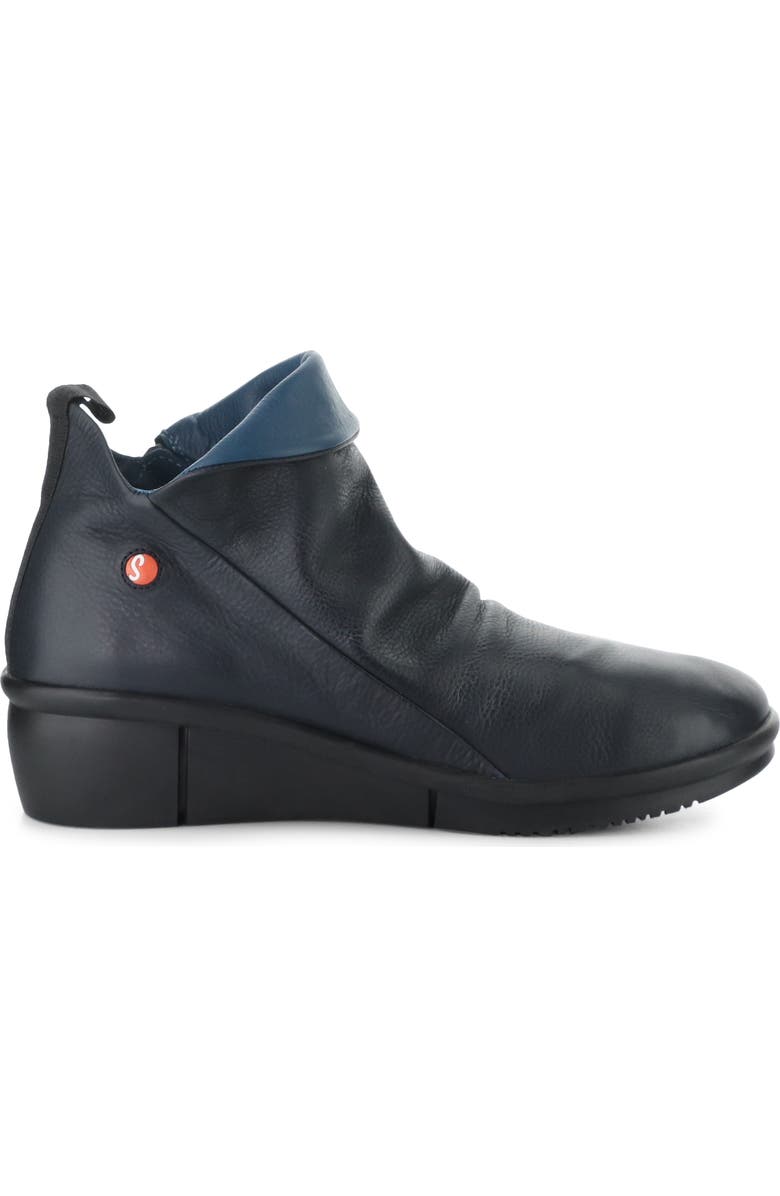 Softinos by Fly London Rara Wedge Bootie, Alternate, color, Navy